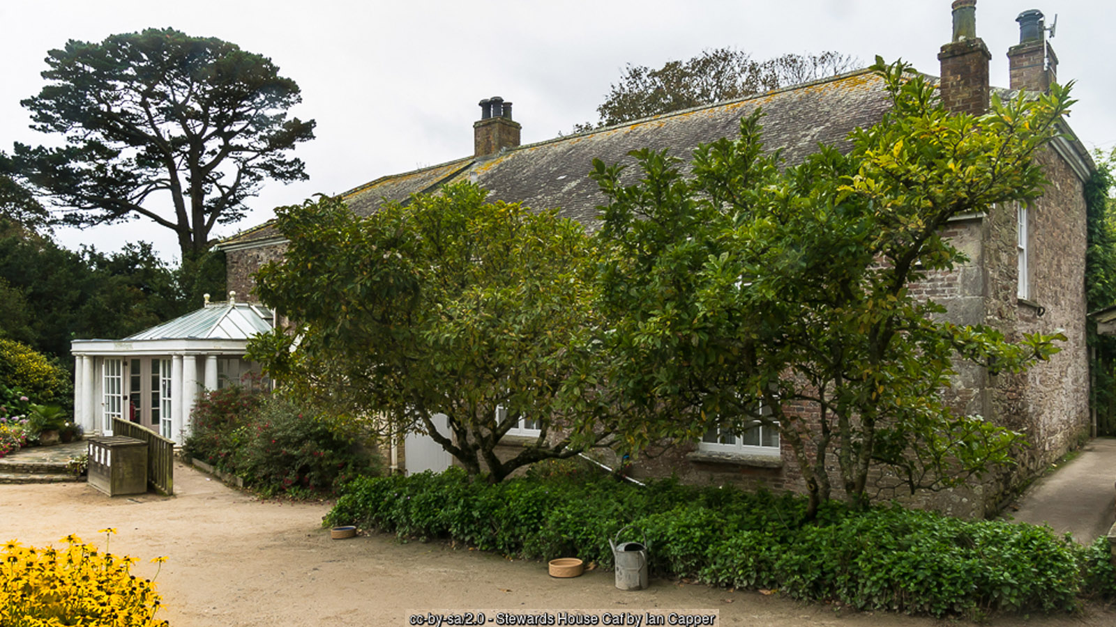 Stewards House Cafe Lost Gardens of Heligan Cornwall - Cornwall attraction refreshments